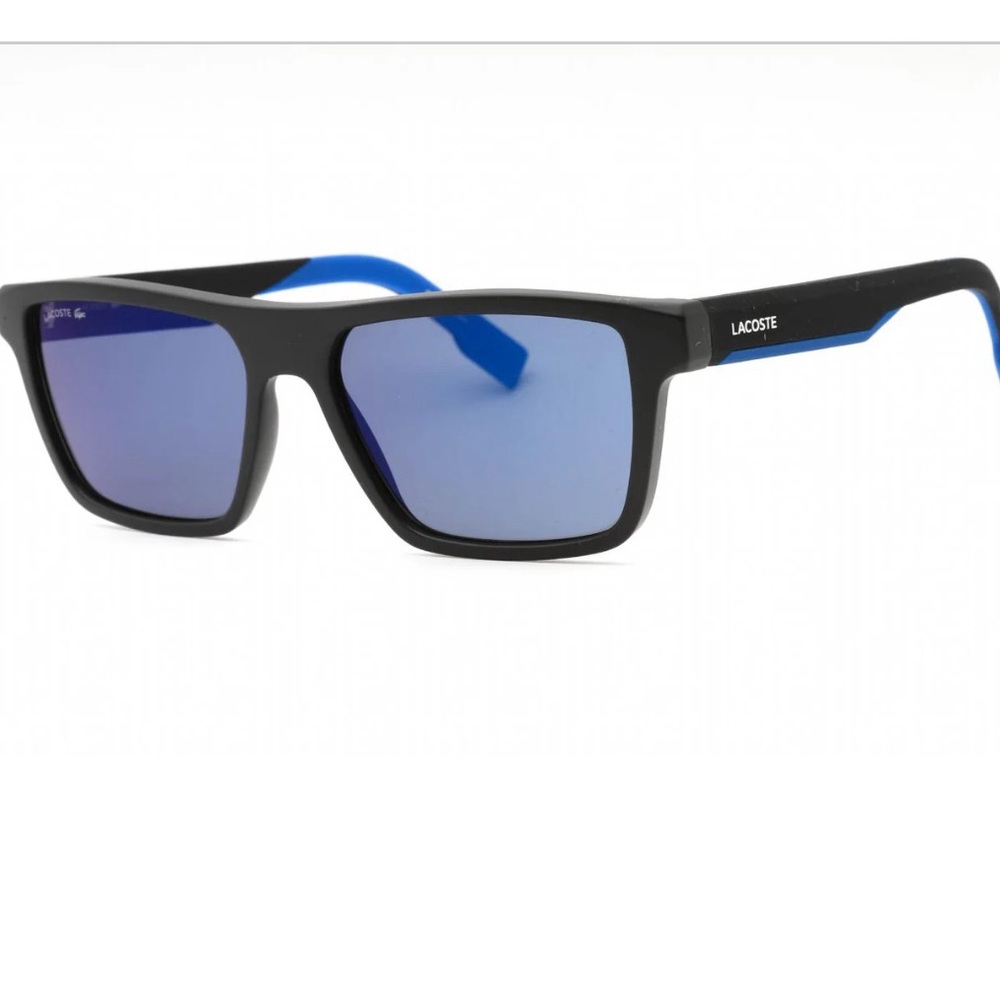 Lacoste Men’s Black and Blue Sunglasses